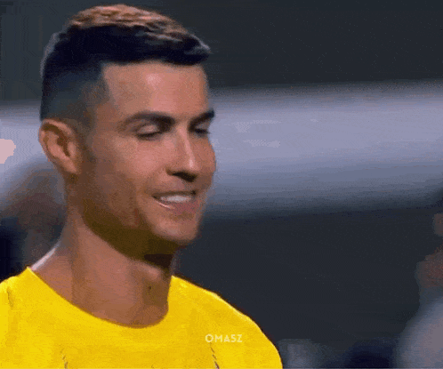 Ronaldo Smile GIF
