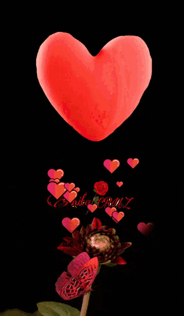 Rosas Y Corazones GIF
