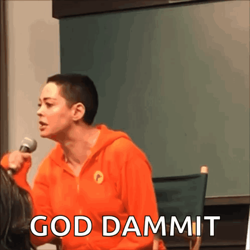 Rose Mcgowan Mad GIF
