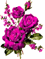 Roses Sparkles Sticker