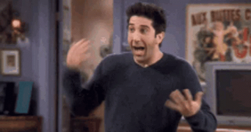 Ross Geller GIF. This 498 x 261 animated GIF is part of our ross im fine collection. Created by thiapitard. View the original animation, share it, or browse…