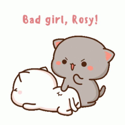 Rosy Cheeks Bad Girl GIF