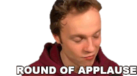 Round Of Applause Fred Pye Sticker