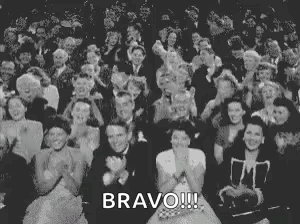 Roundofapplause Vintage GIF