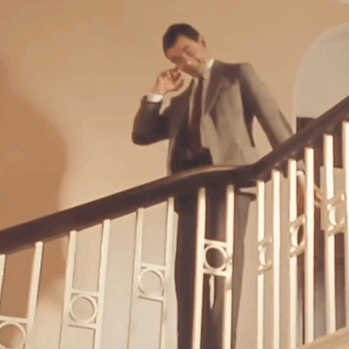 Rowan Atkinson GIF. This 498 x 498 animated GIF is part of our mr bean finger collection. Related themes include mister bean, mr bean. Created by drewnfld…