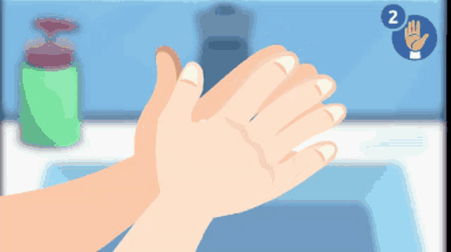 Rub Palms GIF