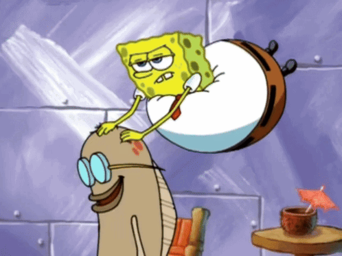 Rubbing Mmmh Oh Yeah GIF. This 498 x 373 animated GIF is part of our spongebob bald collection. Related themes include spongebob. Created by magoloriscool…