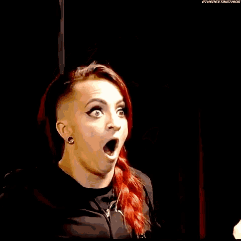 Ruby Riott Shocked GIF