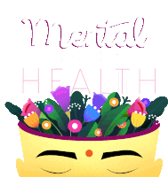 Ruchita Mental Health Sticker