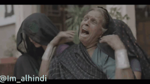 Rudaali Funny Crying GIF
