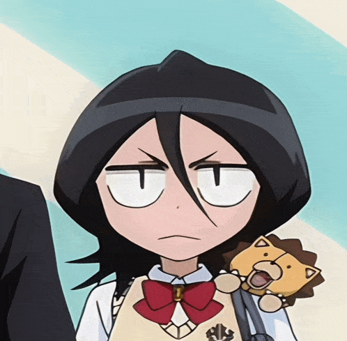 Rukia Honest Reaction Bleach GIF