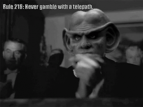 Rule 216 Never Gamble With A Telepath GIF