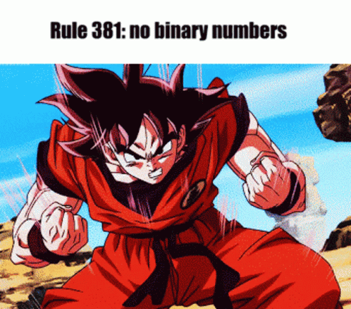 Rule Goku GIF