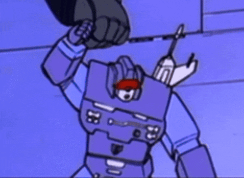 Rumble Frenzy GIF. This 498 x 364 animated GIF is part of our funny robot collection. Related themes include funny, robot, transformers. Created by…