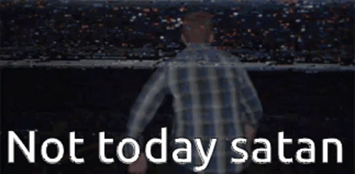 Run Away Not Today GIF