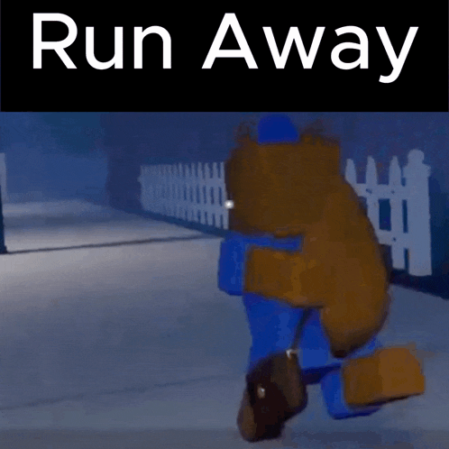 Run Away Running Away GIF
