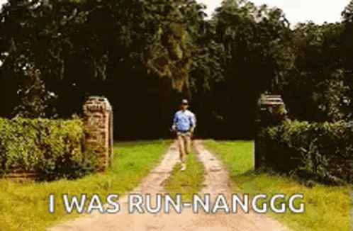 Run Forest Run Forrest Gump GIF