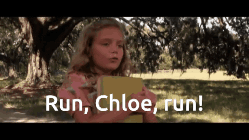Run Forrest Run Run Chloe Run GIF