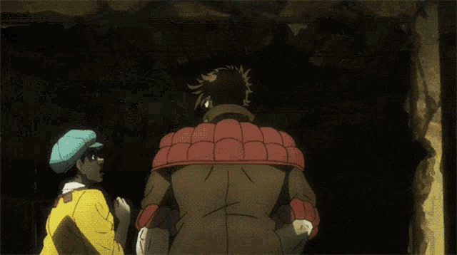 Running Away Jjba GIF