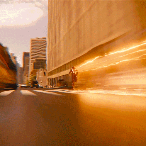 Running Barry Allen GIF
