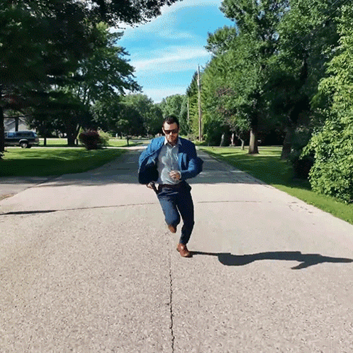 Running Daniel Labelle GIF