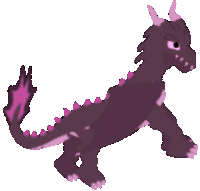 Running Drago Fatec1 Mythical Creature Sticker