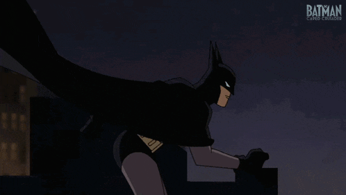 Running Fast Batman GIF