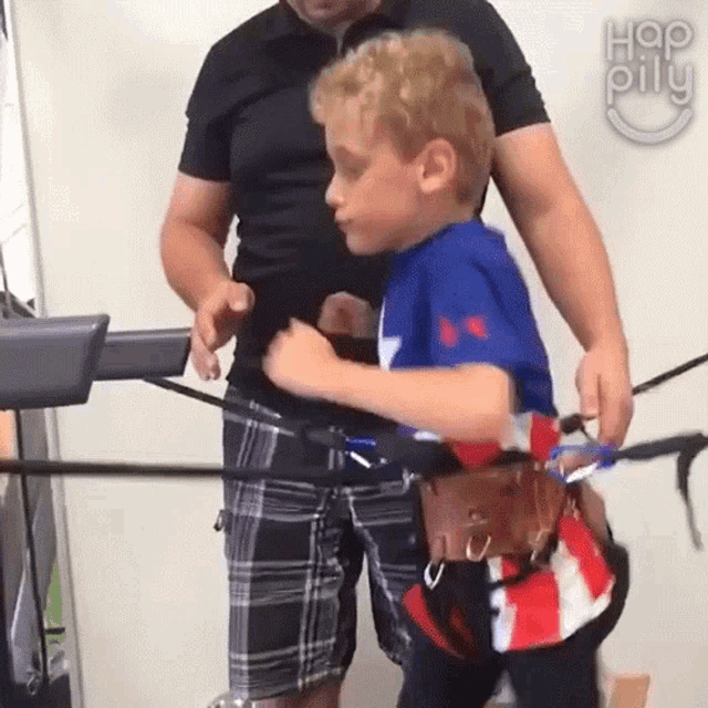 Running Happily GIF