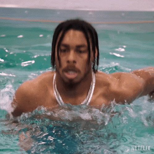 Running In Water Justin Jefferson GIF