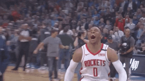 Russell Westbrook Clap GIF