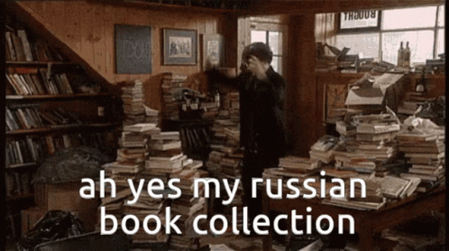 Russian Books Ronald GIF