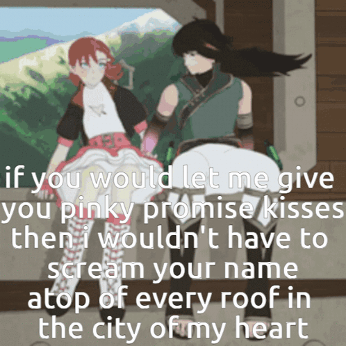 Rwby Renora GIF. This 498 x 498 animated GIF is part of our nora valkyrie collection. Created by lucitito. View the original animation, share it, or browse…