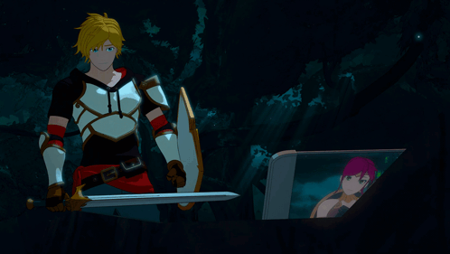 Rwby Rwbygifgallery GIF. This 498 x 281 animated GIF is part of our jaune arc collection. Created by yeahbumbleby. View the original animation, share it, or…