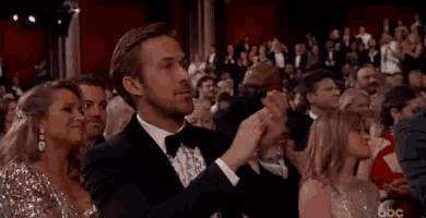 Ryan Gosling Applaud GIF
