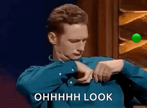 Ryan Stiles Middle Finger GIF