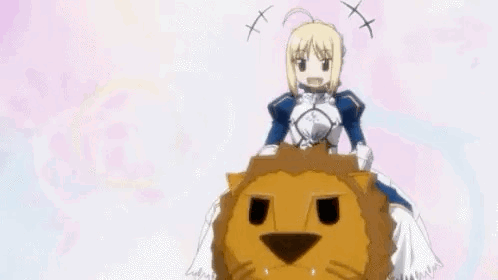 Saber Artoria Pendragon GIF. This 498 x 280 animated GIF is part of our saber lion collection. Created by higuys32. View the original animation, share it…