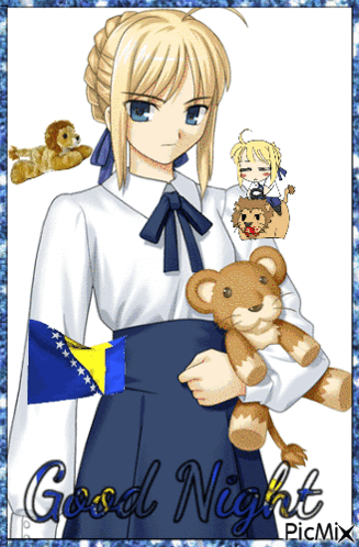 Saber Fate Bosnia GIF. This 327 x 498 animated GIF is part of our saber lion collection. Related themes include good night, lion. Created by swagga261. View…