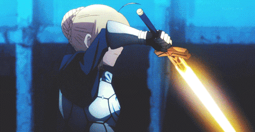 Saber Pendragon GIF