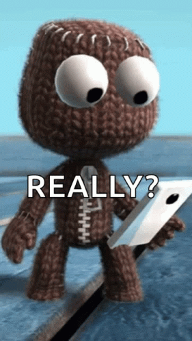 Sackboy Phone GIF