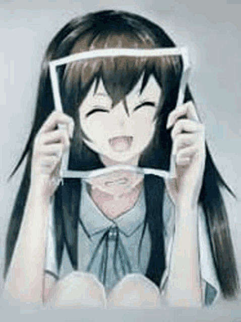 Sad Anime Fake Smile Meme