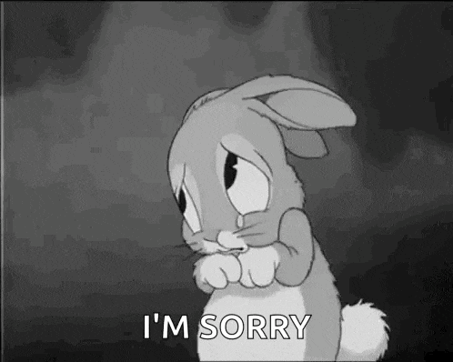 Sad Bunny GIF