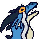 Sad Dragon Crying Sticker