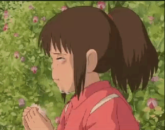 Sad Eating GIF