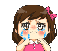 Sad Face Emotional Sticker