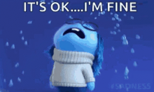 Sad Face GIF