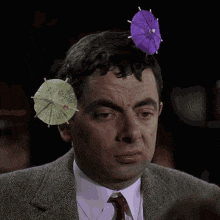 Sad Mr Bean GIF
