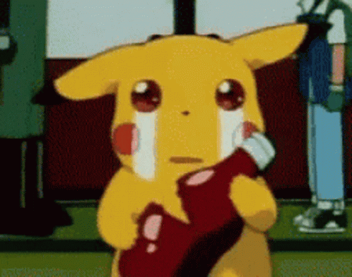Sad Pikachu GIF. This 498 x 392 animated GIF is part of our sad pikachu collection. Related themes include pikachu, pokemon, sad. Created by annielei. View…