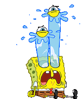 Sad Spongebob Sticker