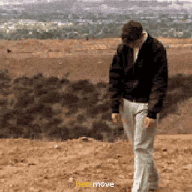 Sad Walk GIF