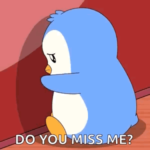 Sad Wish You Were Here GIF. This 300 x 300 animated GIF is part of our i miss you collection. Related themes include miss you, pengu, penguin. Created by…